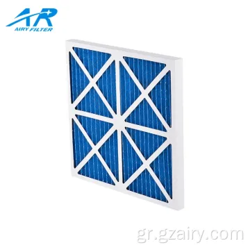 F7 χαρτόνι πλαίσιο μίας χρήσης Pleated Air Filter